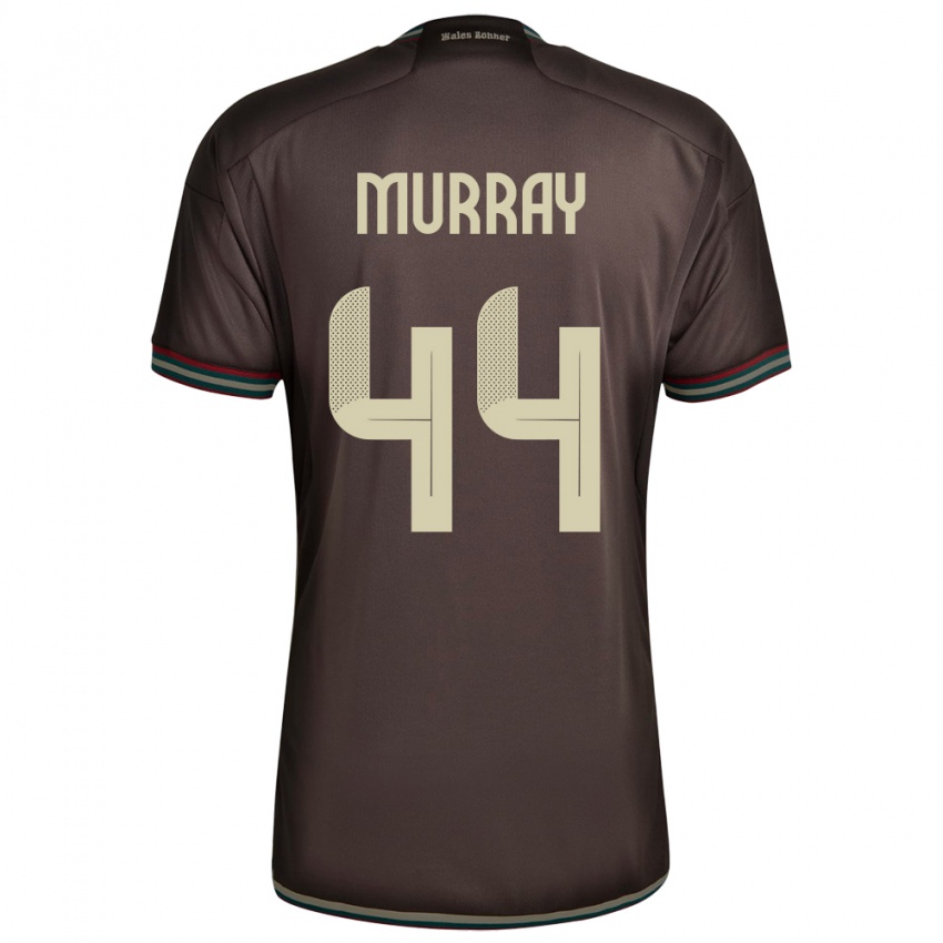 Kinder Jamaika Satara Murray #44 Nachtbraun Auswärtstrikot Trikot 24-26 T-Shirt Belgien