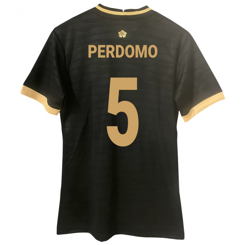 Kinderen Panama Reyniel Perdomo #5 Zwart Uitshirt Uittenue 24-26 T-Shirt België