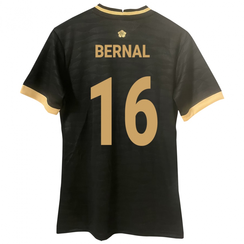 Kinderen Panama José Bernal #16 Zwart Uitshirt Uittenue 24-26 T-Shirt België