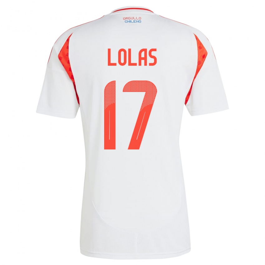 Heren Chili Manuel Lolas #17 Wit Uitshirt Uittenue 24-26 T-Shirt België