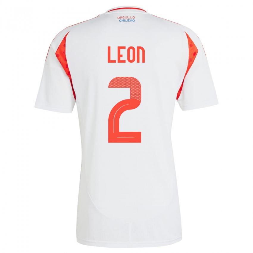 Dames Chili Maicol León #2 Wit Uitshirt Uittenue 24-26 T-Shirt België