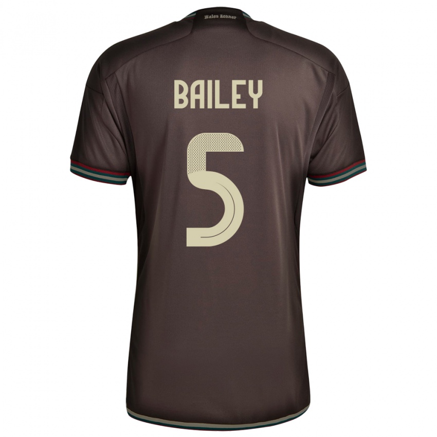 Dames Jamaica Jade Bailey #5 Nachtbruin Uitshirt Uittenue 24-26 T-Shirt België