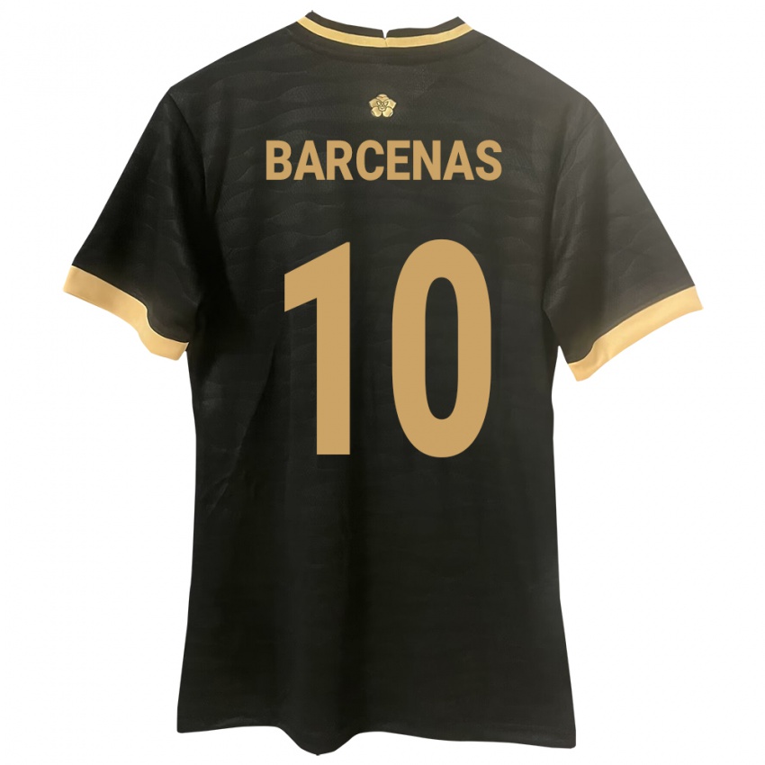 Dames Panama Yoel Bárcenas #10 Zwart Uitshirt Uittenue 24-26 T-Shirt België