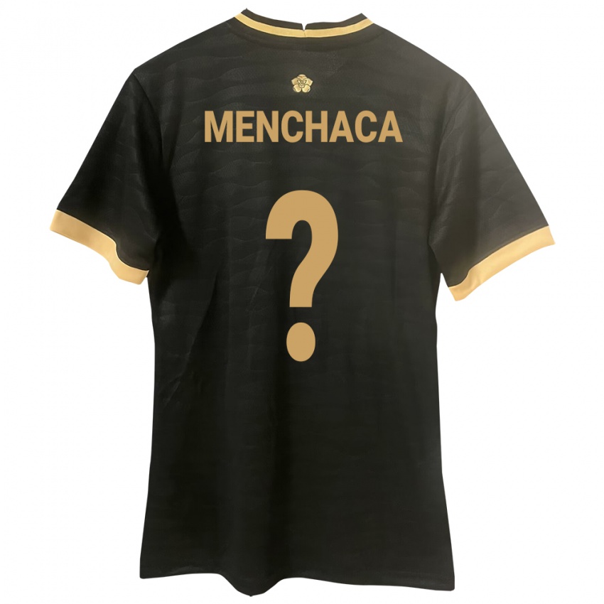 Dames Panama Yamell Menchaca #0 Zwart Uitshirt Uittenue 24-26 T-Shirt België