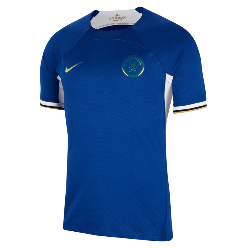 Enfant Maillot N'golo Kanté #7 Bleu Tenues Domicile 2023/24 T-Shirt Belgique