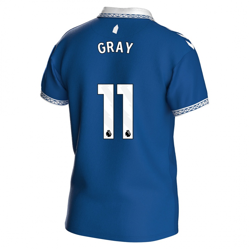 Kinderen Demarai Gray #11 Koningsblauw Thuisshirt Thuistenue 2023/24 T-Shirt België