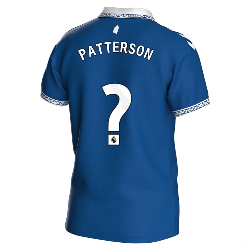 Kinderen Jack Patterson #6 Koningsblauw Thuisshirt Thuistenue 2023/24 T-Shirt België
