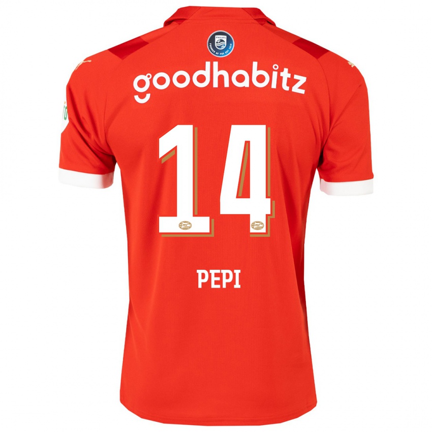 Kinderen Ricardo Pepi #14 Rood Thuisshirt Thuistenue 2023/24 T-Shirt België
