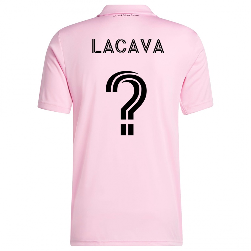 Kinderen Jake Lacava #0 Roze Thuisshirt Thuistenue 2023/24 T-Shirt België