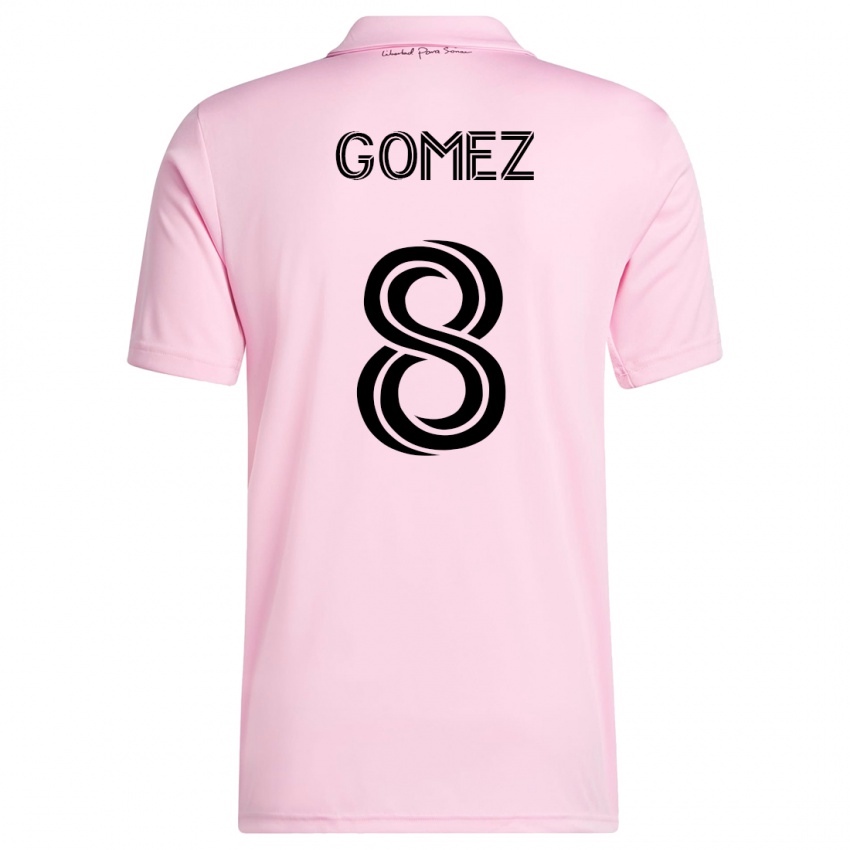 Kinderen Diego Gómez #8 Roze Thuisshirt Thuistenue 2023/24 T-Shirt België