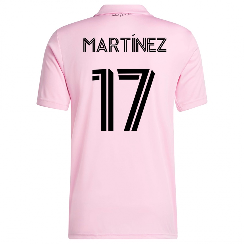 Kinderen Josef Martínez #17 Roze Thuisshirt Thuistenue 2023/24 T-Shirt België