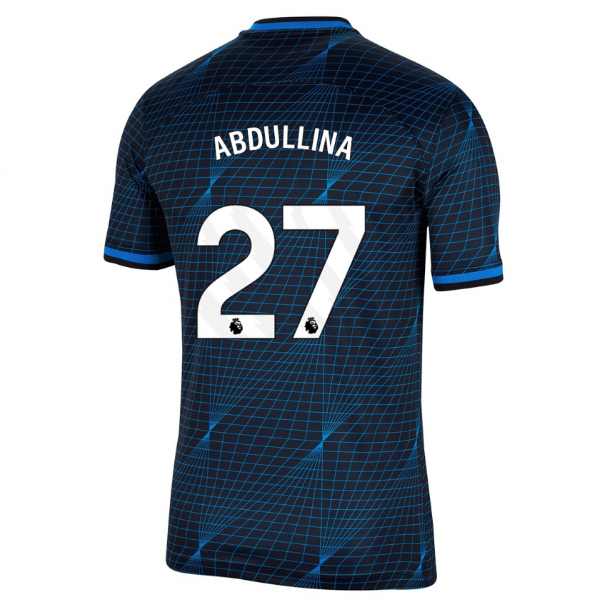 Kinderen Alsu Abdullina #27 Donkerblauw Uitshirt Uittenue 2023/24 T-Shirt België