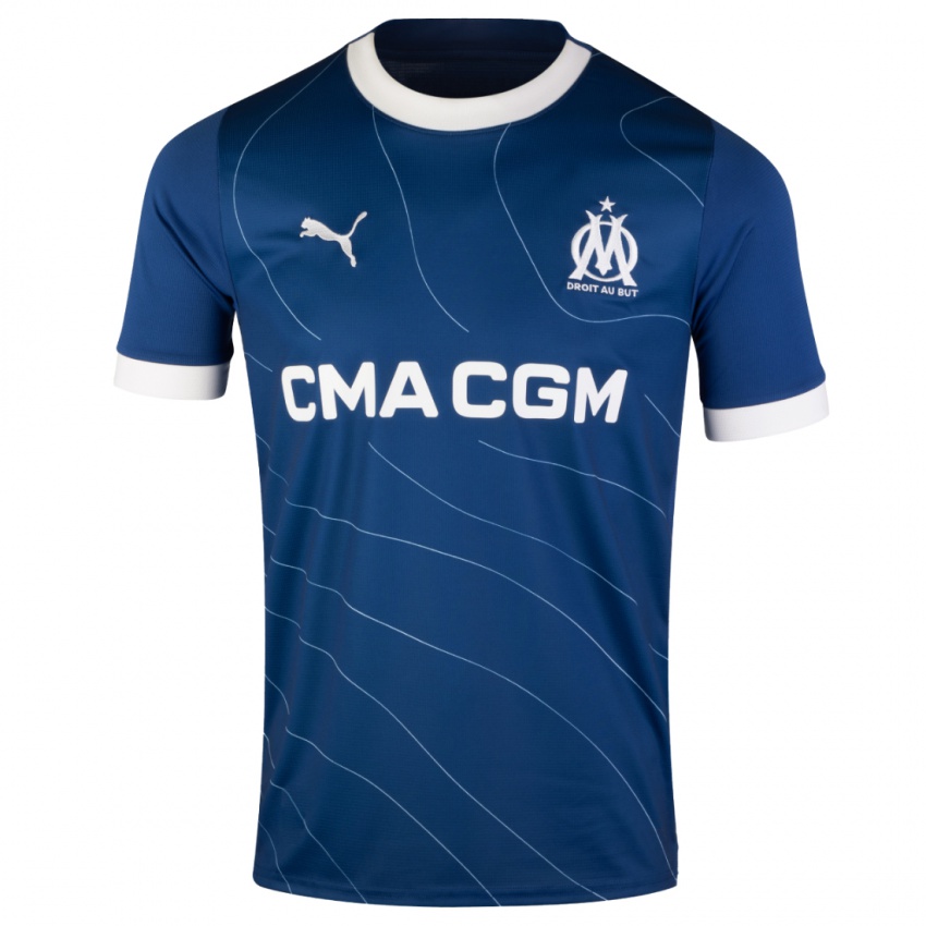 Enfant Maillot Amay Caprice #0 Bleu Foncé Tenues Extérieur 2023/24 T-Shirt Belgique