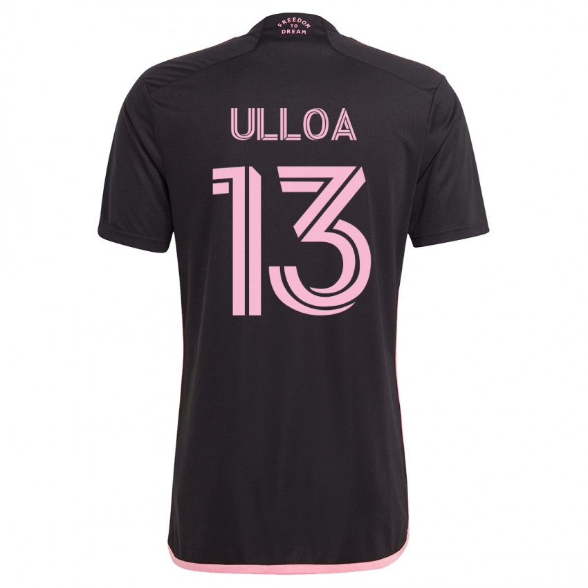 Kinderen Víctor Ulloa #13 Zwart Uitshirt Uittenue 2023/24 T-Shirt België