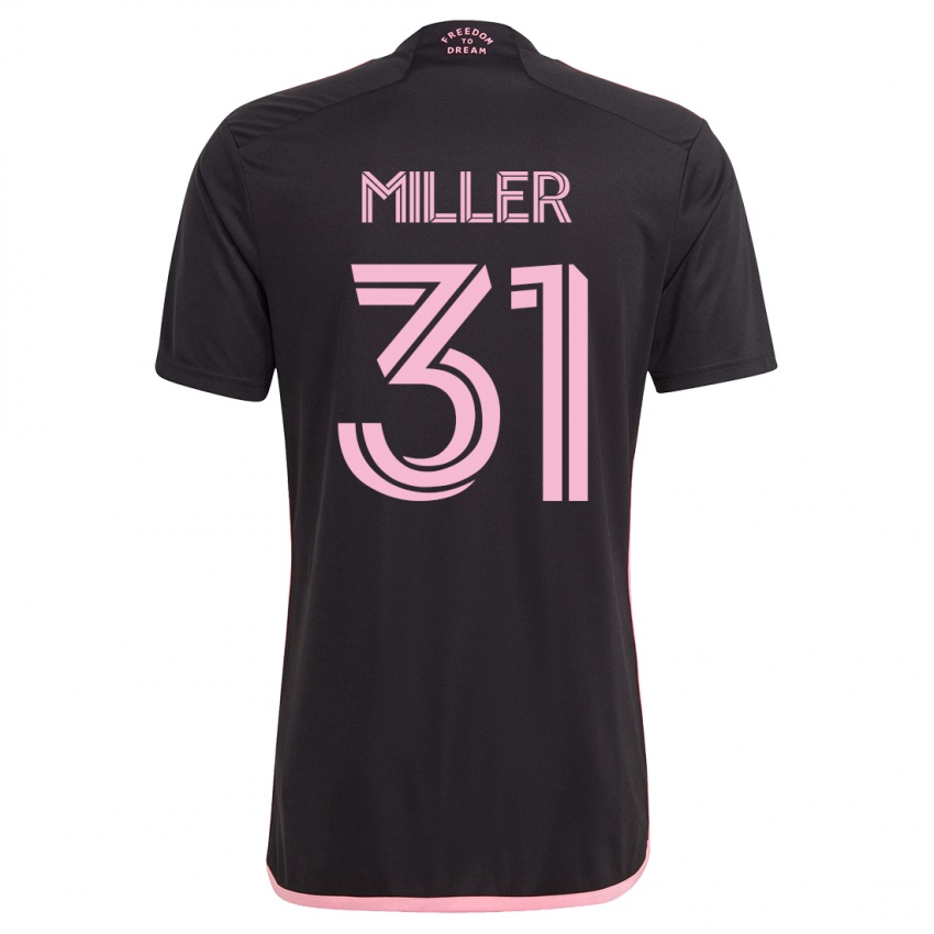 Kinderen Kamal Miller #31 Zwart Uitshirt Uittenue 2023/24 T-Shirt België