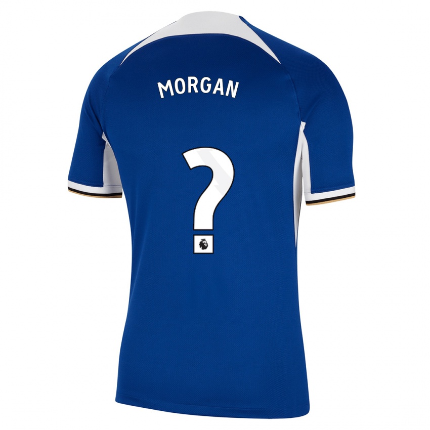 Heren Luke Badley-Morgan #0 Blauw Thuisshirt Thuistenue 2023/24 T-Shirt België