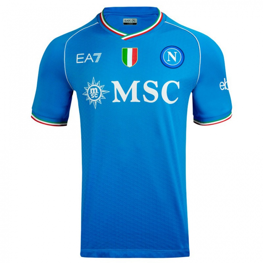 Homme Maillot Pasquale Pontillo #26 Bleu Ciel Tenues Domicile 2023/24 T-Shirt Belgique