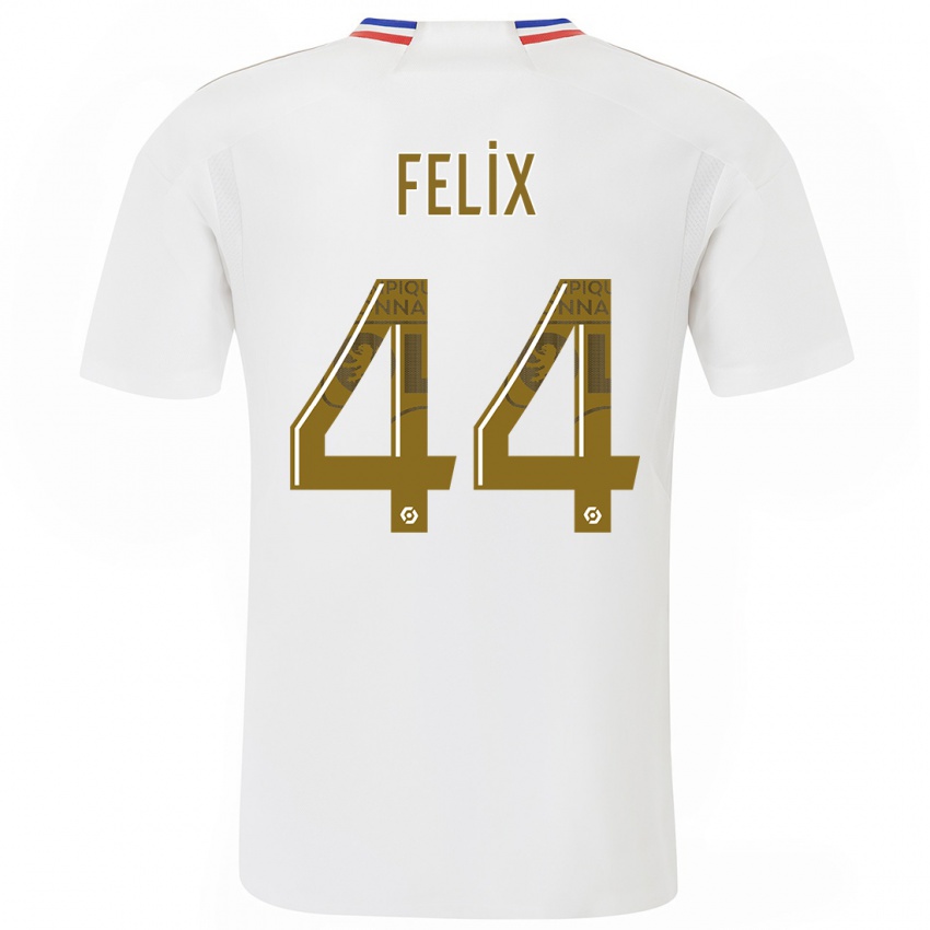 Heren Marley Felix #44 Wit Thuisshirt Thuistenue 2023/24 T-Shirt België