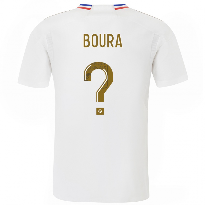 Heren Amal Boura #0 Wit Thuisshirt Thuistenue 2023/24 T-Shirt België