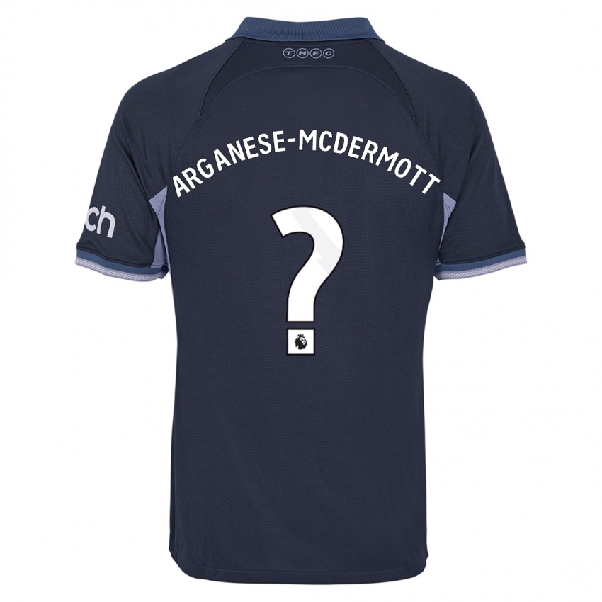 Heren Pele Arganese-Mcdermott #0 Donkerblauw Uitshirt Uittenue 2023/24 T-Shirt België