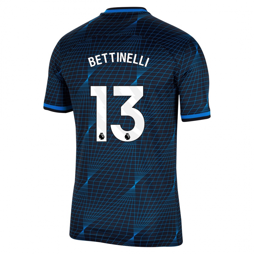 Heren Marcus Bettinelli #13 Donkerblauw Uitshirt Uittenue 2023/24 T-Shirt België