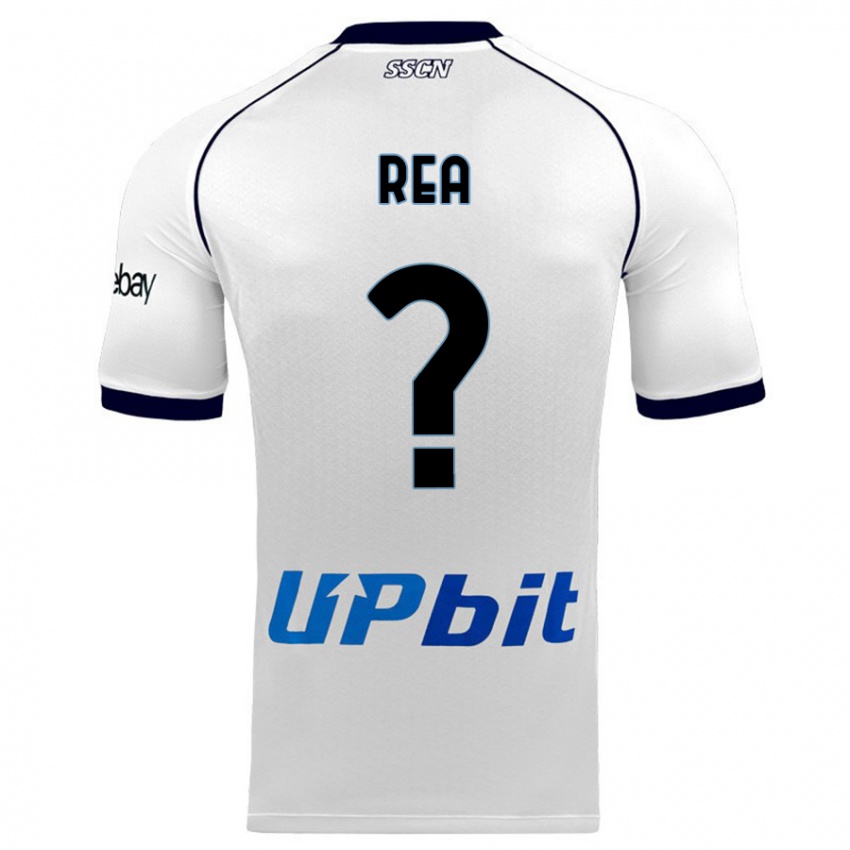 Heren Roberto Rea #0 Wit Uitshirt Uittenue 2023/24 T-Shirt België