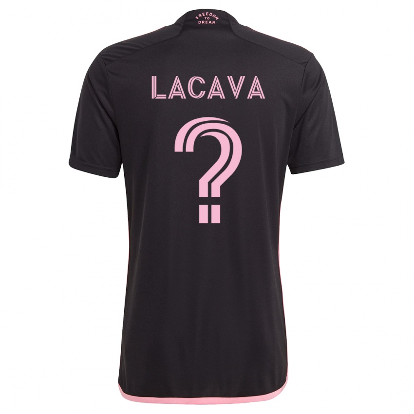 Heren Jake Lacava #0 Zwart Uitshirt Uittenue 2023/24 T-Shirt België
