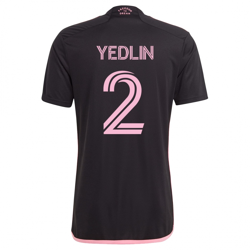 Heren Deandre Yedlin #2 Zwart Uitshirt Uittenue 2023/24 T-Shirt België