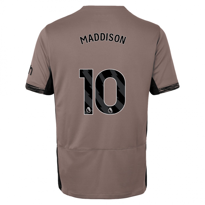 Heren James Maddison #10 Donker Beige Thuisshirt Derde Tenue 2023/24 T-Shirt België