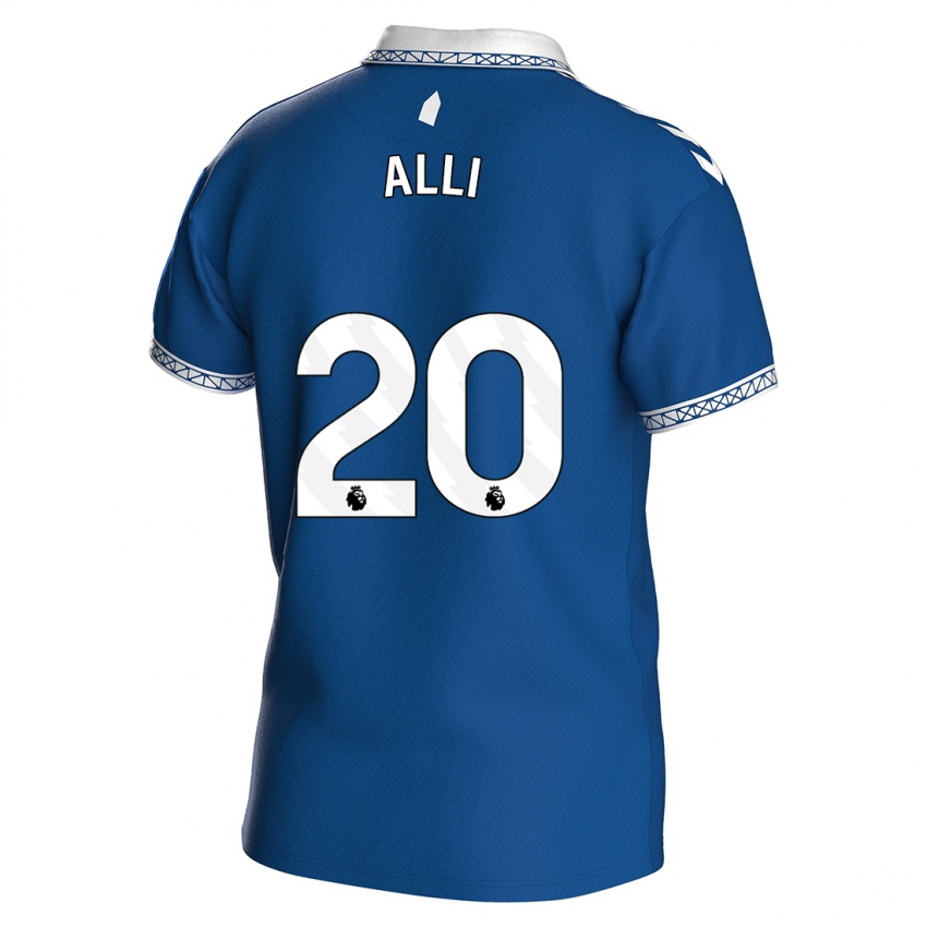 Dames Dele Alli #20 Koningsblauw Thuisshirt Thuistenue 2023/24 T-Shirt België
