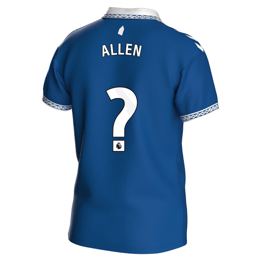 Dames Arian Allen #0 Koningsblauw Thuisshirt Thuistenue 2023/24 T-Shirt België