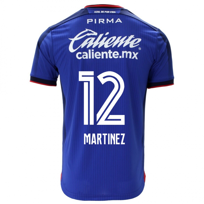 Femme Maillot Jose Joaquin Martinez #12 Bleu Tenues Domicile 2023/24 T-Shirt Belgique