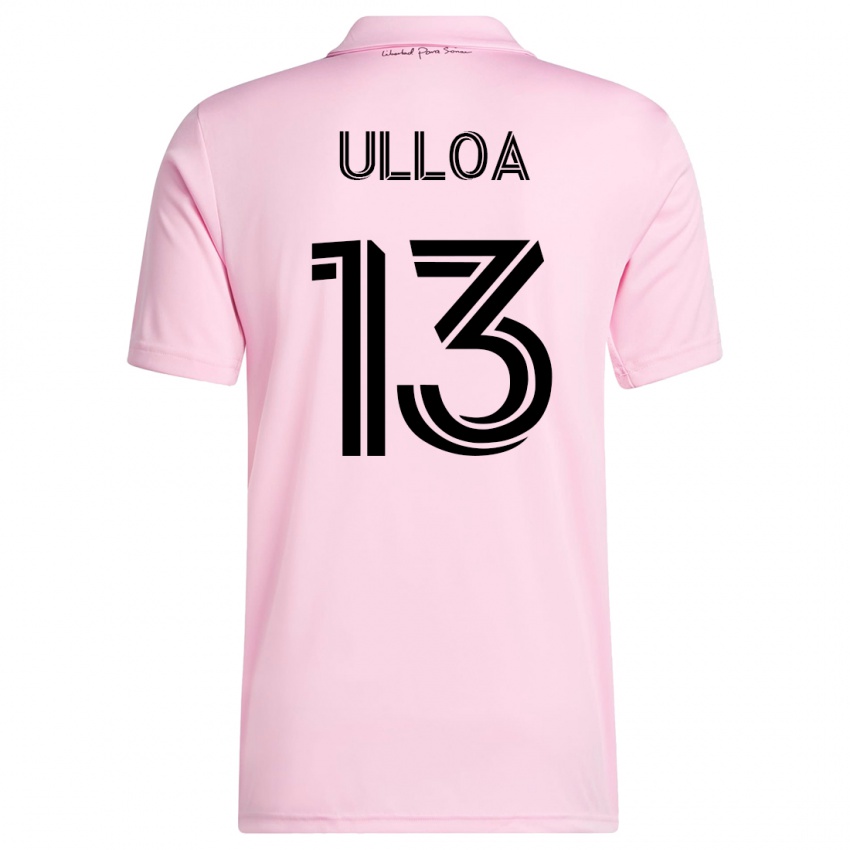 Dames Víctor Ulloa #13 Roze Thuisshirt Thuistenue 2023/24 T-Shirt België