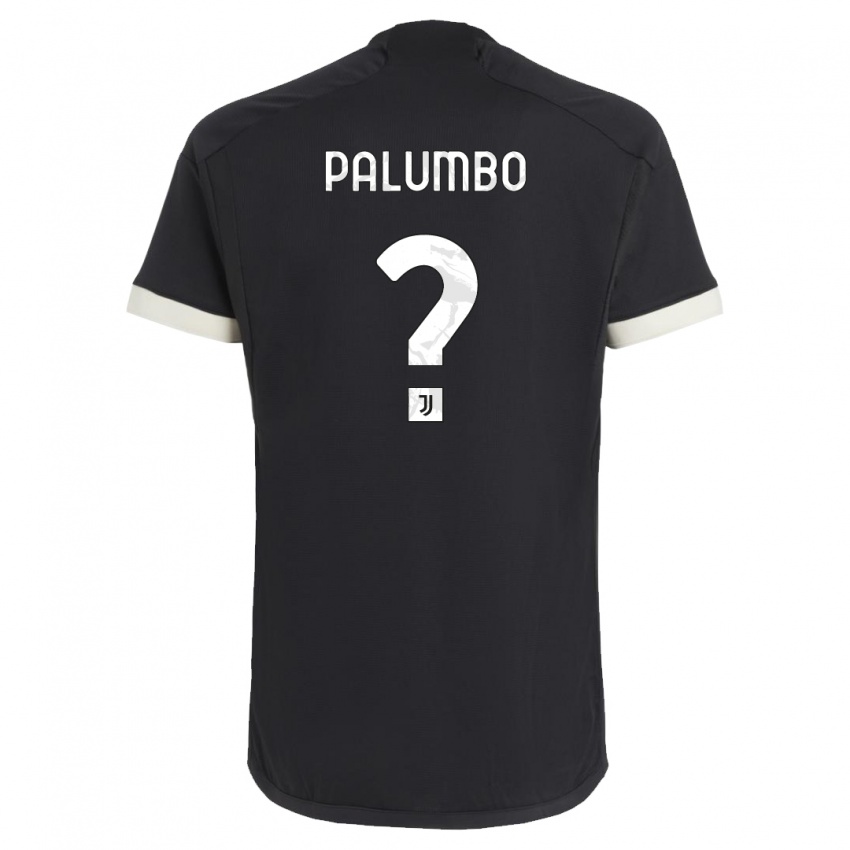 Dames Martin Palumbo #0 Zwart Thuisshirt Derde Tenue 2023/24 T-Shirt België