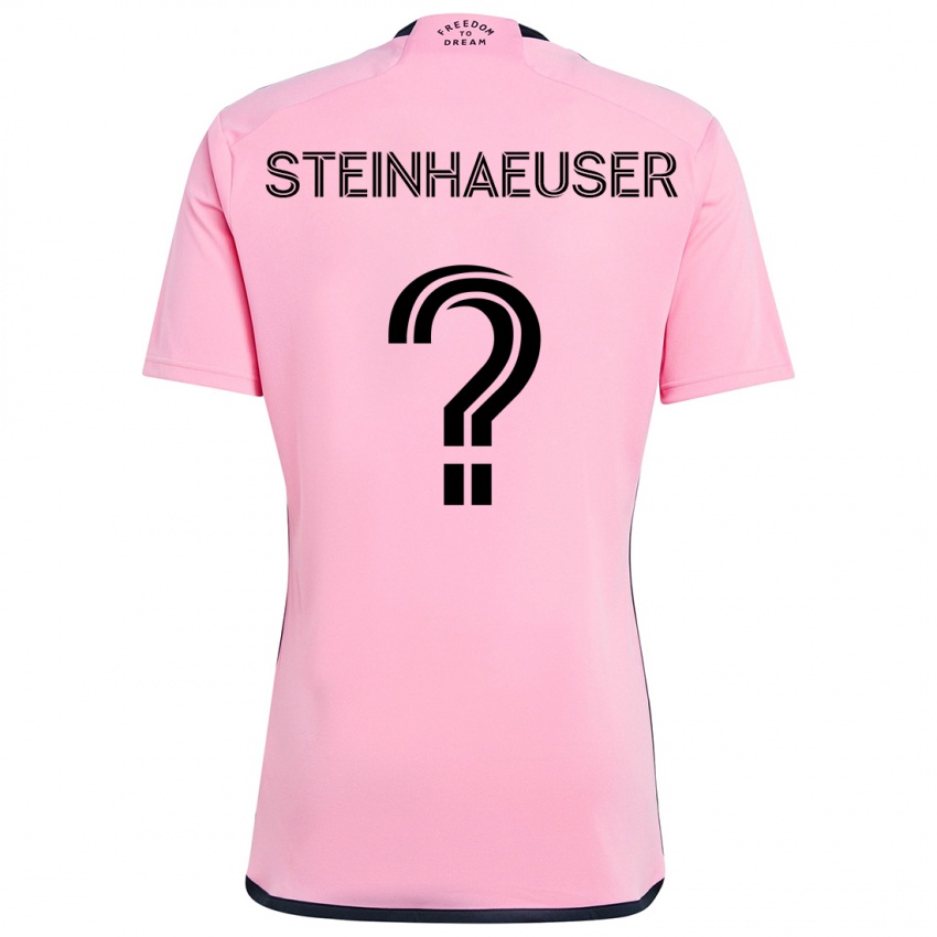 Kinderen Marcus Steinhaeuser #0 Roze Thuisshirt Thuistenue 2024/25 T-Shirt België