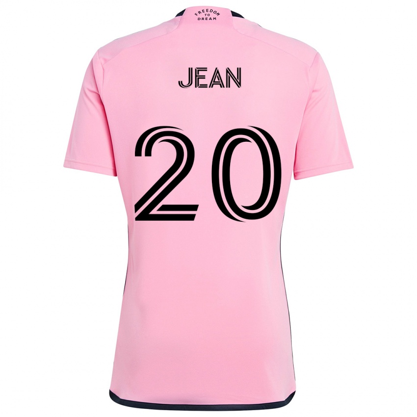 Kinderen Corentin Jean #20 Roze Thuisshirt Thuistenue 2024/25 T-Shirt België