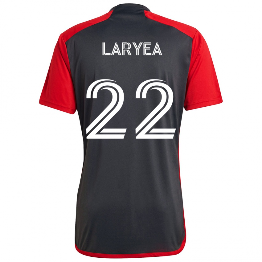 Kinderen Richie Laryea #22 Grijs Rood Thuisshirt Thuistenue 2024/25 T-Shirt België