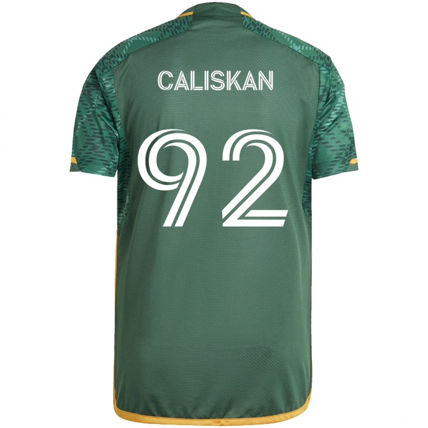 Kinderen Noel Caliskan #92 Groen Oranje Thuisshirt Thuistenue 2024/25 T-Shirt België