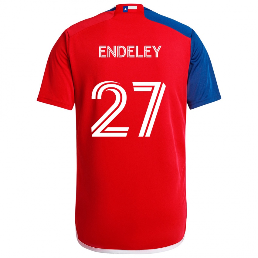 Kinderen Herbert Endeley #27 Blauw Rood Thuisshirt Thuistenue 2024/25 T-Shirt België