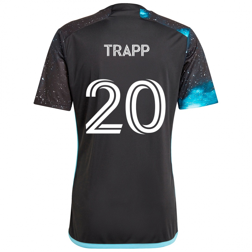 Kinderen Wil Trapp #20 Zwart Blauw Thuisshirt Thuistenue 2024/25 T-Shirt België