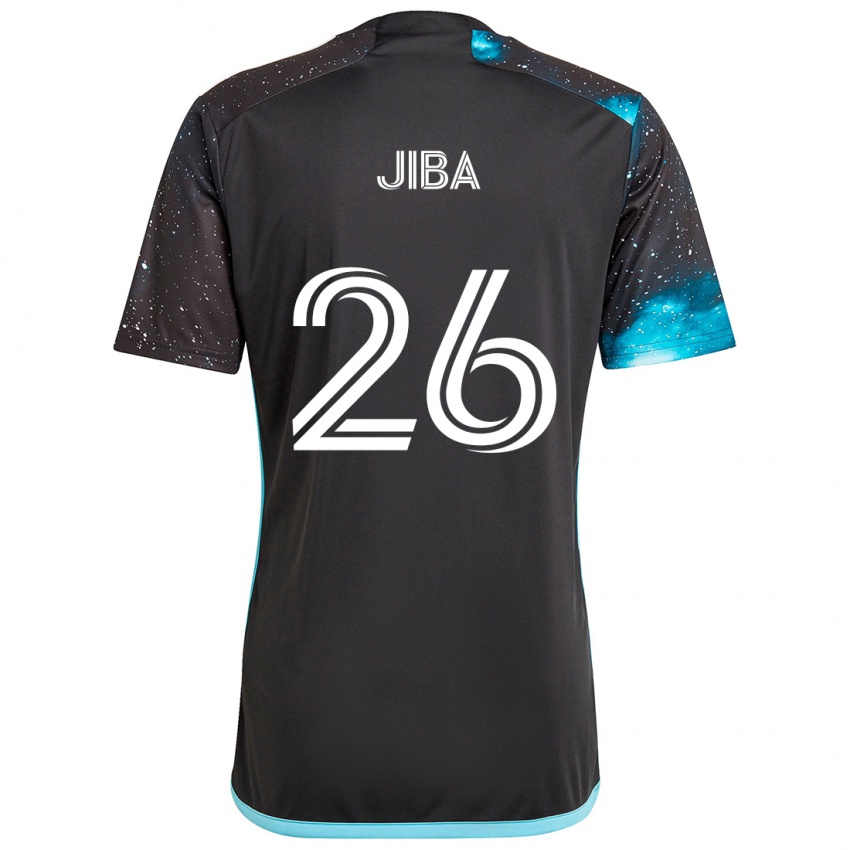 Kinderen Ryen Jiba #26 Zwart Blauw Thuisshirt Thuistenue 2024/25 T-Shirt België