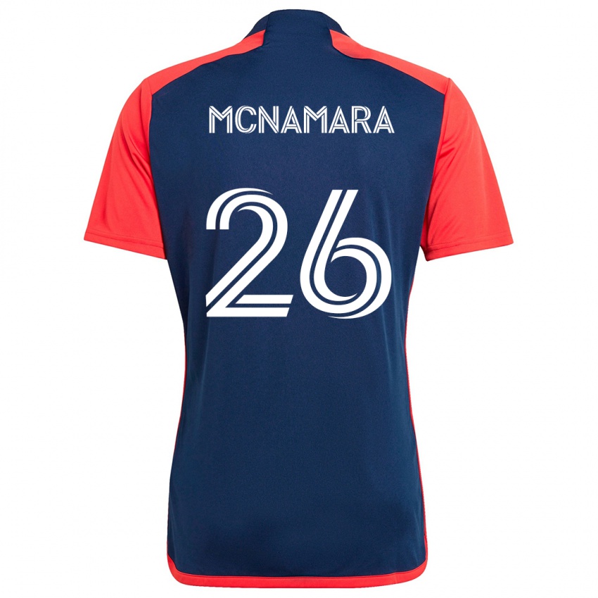 Kinderen Tommy Mcnamara #26 Blauw Rood Thuisshirt Thuistenue 2024/25 T-Shirt België