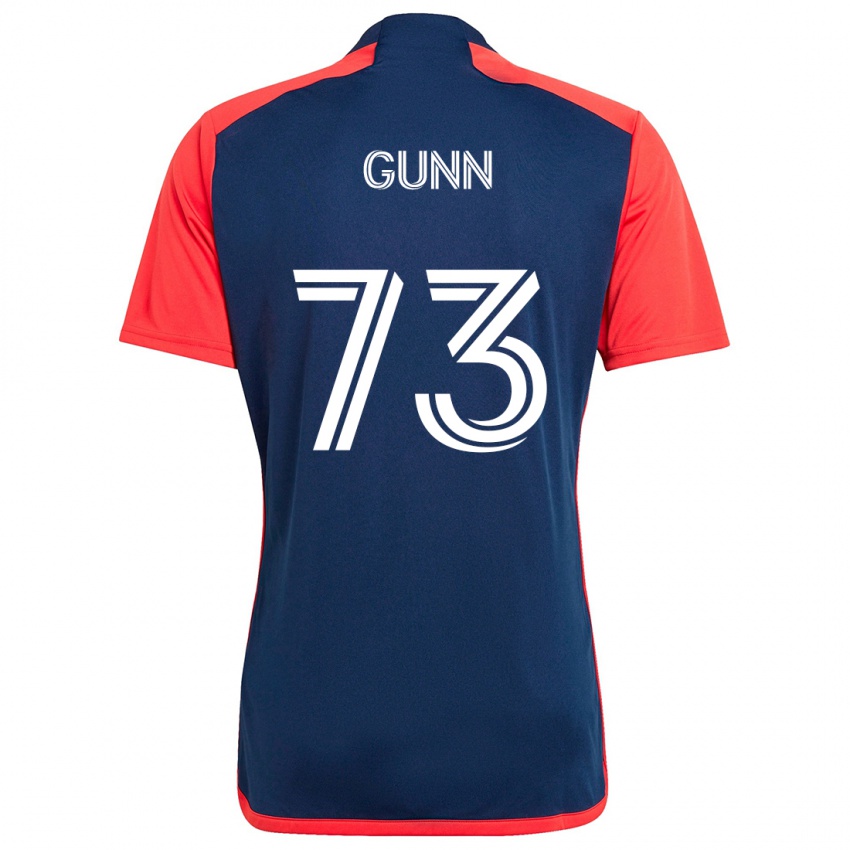 Kinderen Jd Gunn #73 Blauw Rood Thuisshirt Thuistenue 2024/25 T-Shirt België