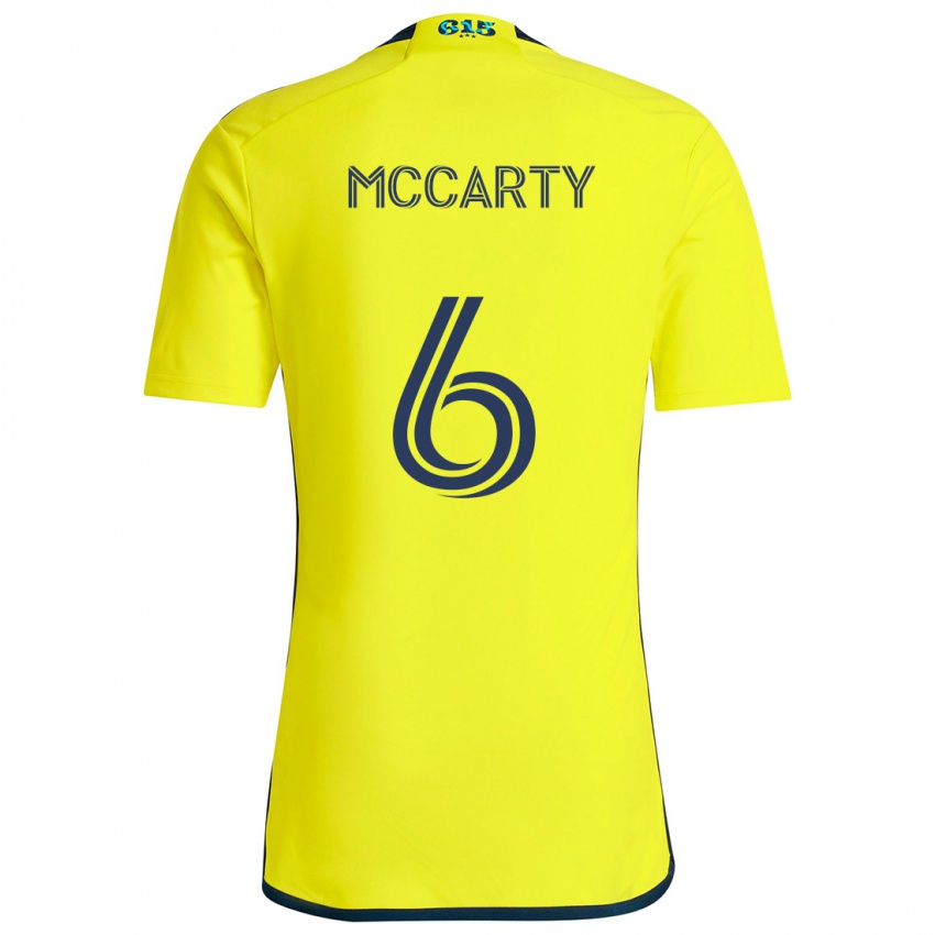 Enfant Maillot Dax Mccarty #6 Jaune Bleu Tenues Domicile 2024/25 T-Shirt Belgique