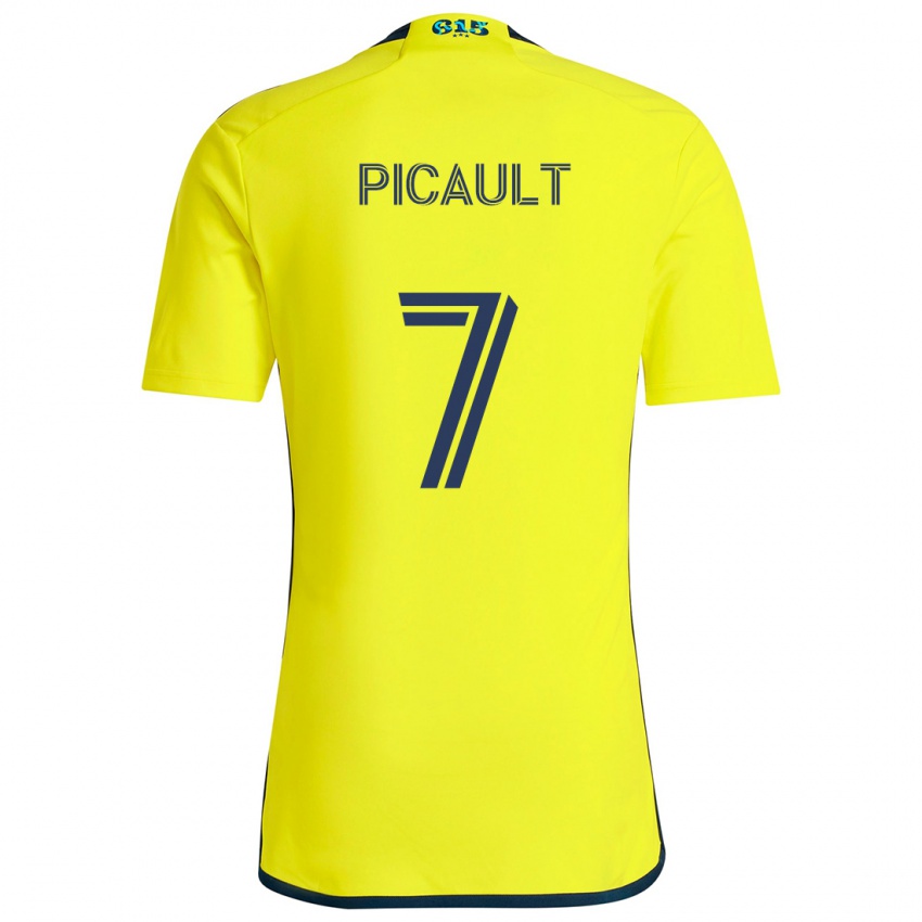 Kinderen Fafà Picault #7 Geel Blauw Thuisshirt Thuistenue 2024/25 T-Shirt België