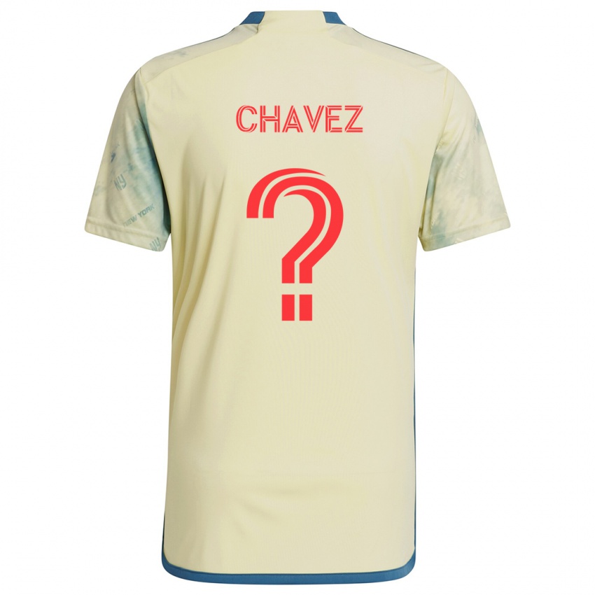 Kinderen Sebasthian Chavez #0 Geel Rood Blauw Thuisshirt Thuistenue 2024/25 T-Shirt België