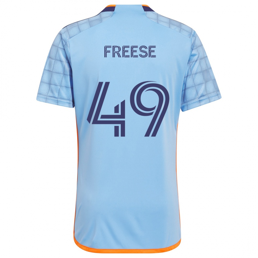 Kinderen Matt Freese #49 Blauw Oranje Thuisshirt Thuistenue 2024/25 T-Shirt België