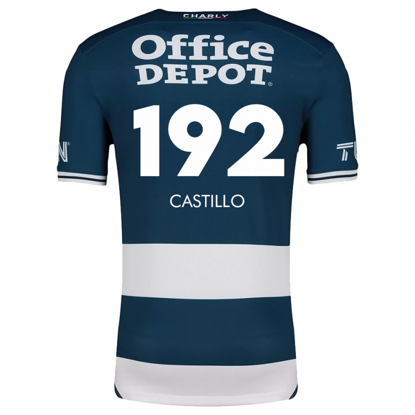 Kinder José Castillo #192 Blau Weiss Heimtrikot Trikot 2024/25 T-Shirt Belgien