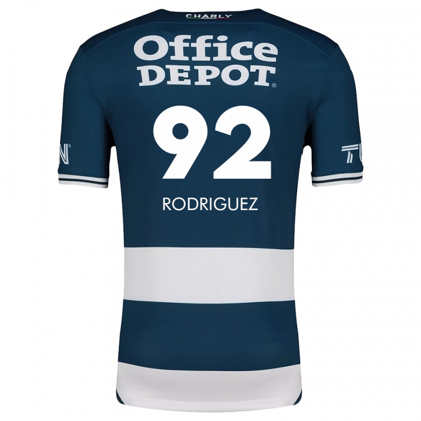 Kinderen Sergio Rodríguez #92 Blauw Wit Thuisshirt Thuistenue 2024/25 T-Shirt België