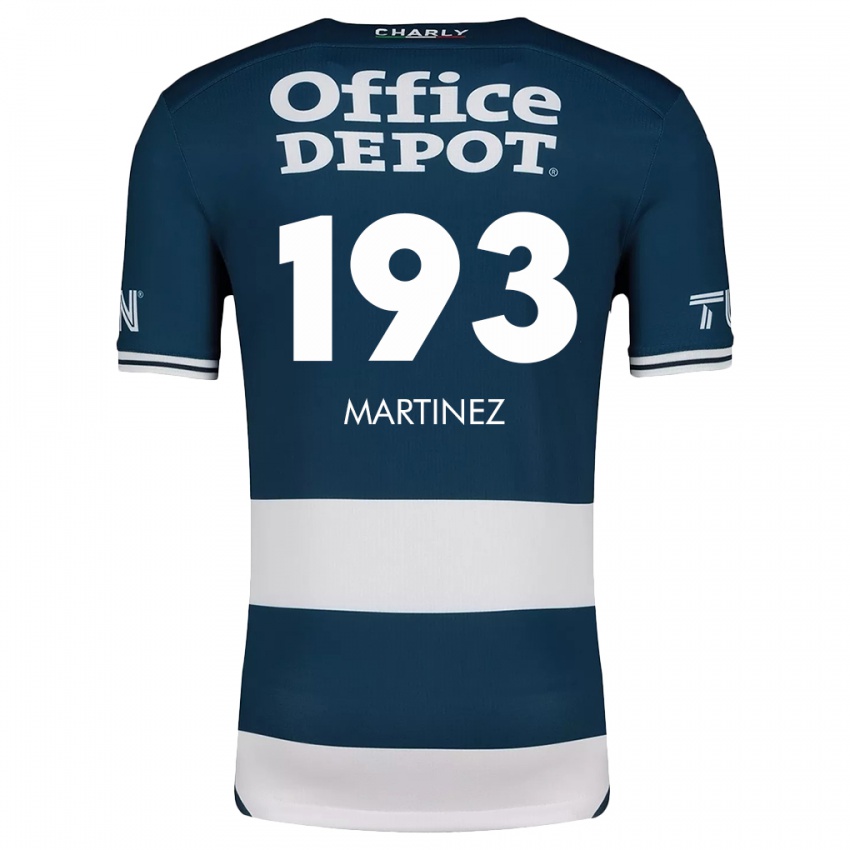 Kinderen Pedro Martínez #193 Blauw Wit Thuisshirt Thuistenue 2024/25 T-Shirt België